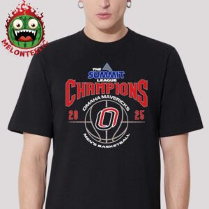 Omaha Mavericks Men’s Basketball 2025 Summit League Tournament Champions Unisex T-Shirt