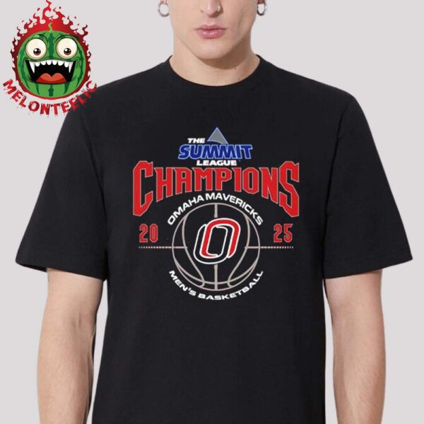 Omaha Mavericks Men’s Basketball 2025 Summit League Tournament Champions Unisex T-Shirt