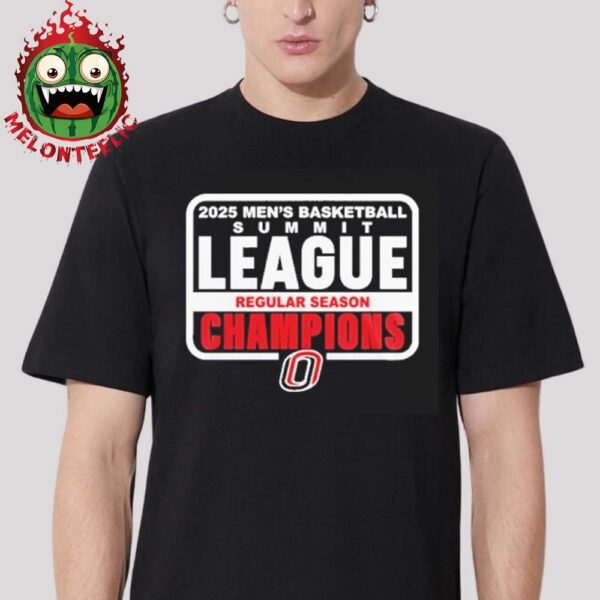 Omaha Mavericks Men’s Basketball Summit League Champions Unisex T-Shirt