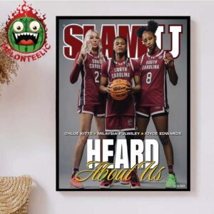 SlamU 008 Cover Poster South Carolina Heard About Us Home Decor Poster Canvas