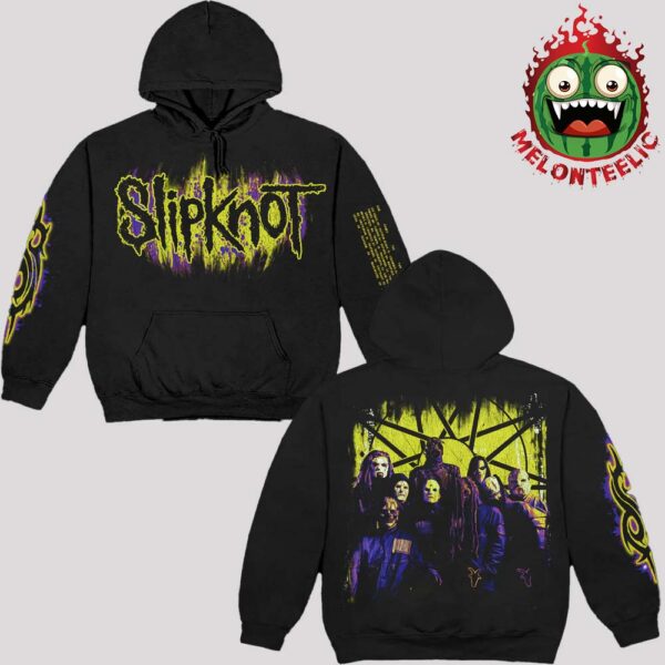 Slipknot 25th Anniversary Here Comes the Pain Tour Pentagram Unisex Hoodie