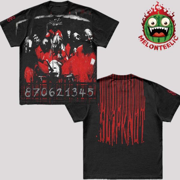 Slipknot Here Comes the Pain 25th Anniversary Jumbo Print Unisex T-Shirt