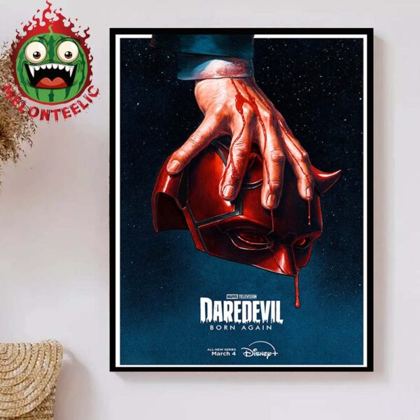 Special Poster For Daredevil Born Again All New Series March 4th 2025 On DisneyPlus Home Decor Poster Canvas