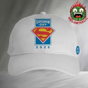 Superman Day Official Logo DC Taking Place On April 18th 2025 Classic Cap Hat Snapback