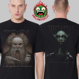 Tool Band Official Poster Night 1 And 2 At Hard Rock And Royalton Resorts In Punta Cana DO On March 7 And 8 2025 Two Sides Unisex T-Shirt