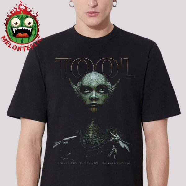 Tool Band Official Poster Night 2 At Hard Rock And Royalton Resorts In Punta Cana DO On March 8 2025 Unisex T-Shirt