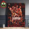 USC Trojans Women’s Basketball Are Big Ten Regular Season Champions 2025 Home Decor Poster Canvas