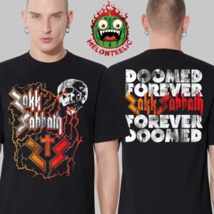 Zakk Sabbath Merch 2024 2025 Doomed Forever Tee Two Sides Unisex T-Shirt