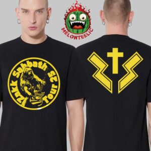 Zakk Sabbath Merch 2025 Yellow Circle Tee Two Sides Unisex T-Shirt