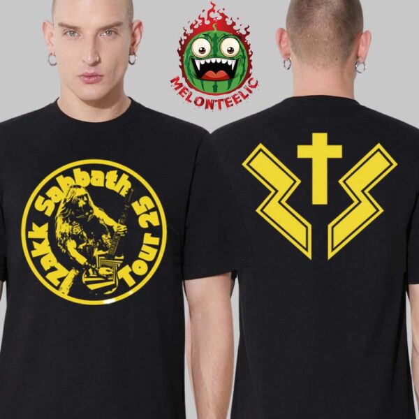 Zakk Sabbath Merch 2025 Yellow Circle Tee Two Sides Unisex T-Shirt