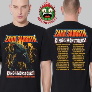 Zakk Sabbath Merch King Of Monstours Tour Tee Two Sides Unisex T-Shirt